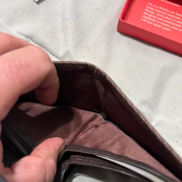 JM Collection Brown Wallet - Picture 6 of 9